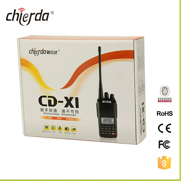 CHIERDA CD-X1 Handheld1 дальнего 5 вт fm двухстороннее радио