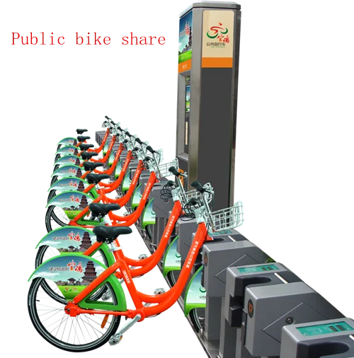 TDJDC Less Maintenance Cost Self Service Urban Public Bike Sharing System With Shaft Drive No Chain Bicycles For Rental