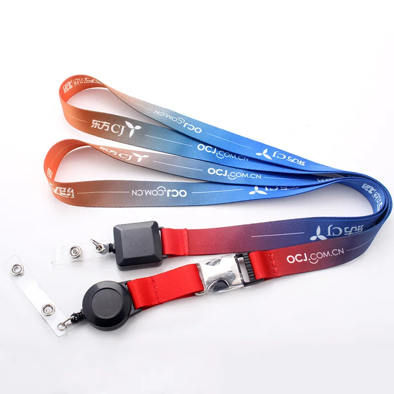 Последние дизайн красивый id шнур с выдвижной держатель значка