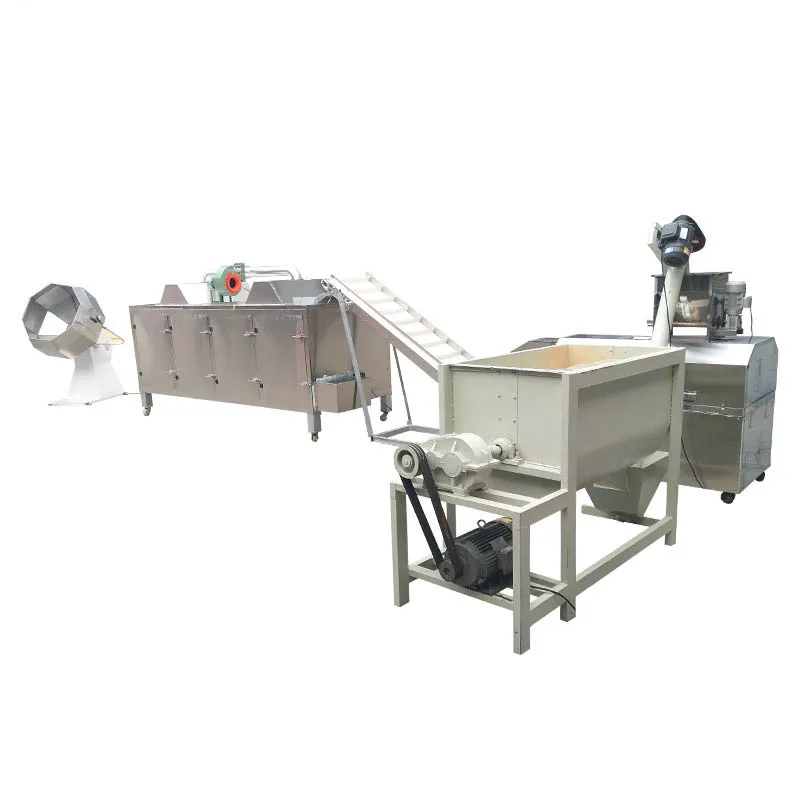 Puffed food machine puff corn snack processing line