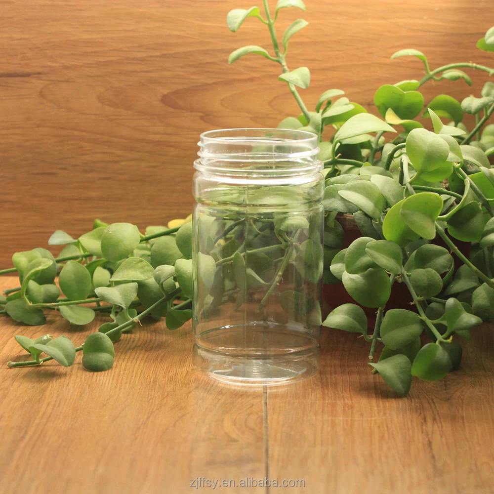 Aluminum lid 200ml airless saffron storage bottle  medecine pet plastic bottle capsule jar container