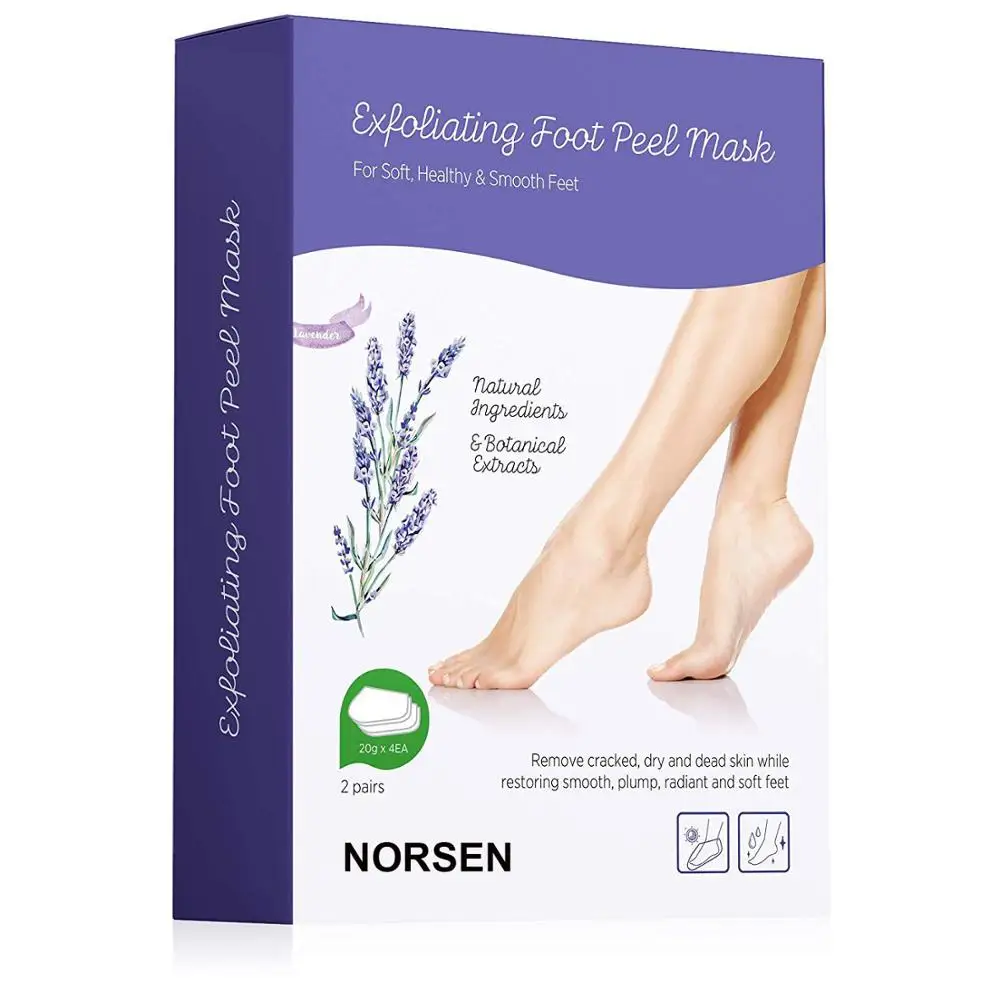Brightening Natural Organic Remove Dead Skin Exfoliating Foot Peel Mask