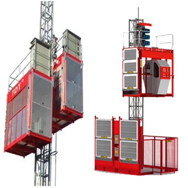 
hot sale SC200/200TD construction lifter/Passenger hoist 