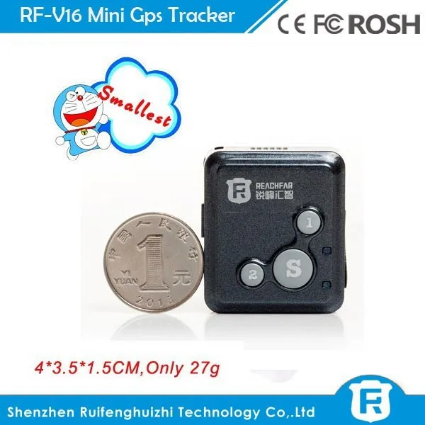 Rf-v16 мини смарт gps трекер для детей и пожилых людей по уходу за детьми anti похищение gps tracker китай