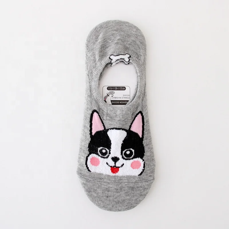 Yiwu Supplier Hosiery Women Girls Breathable Cotton Cartoon Cute Socks