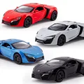 1 32 kids toys Fast and Furious 7 Lykan Hypersport Mini Auto metal toy cars model