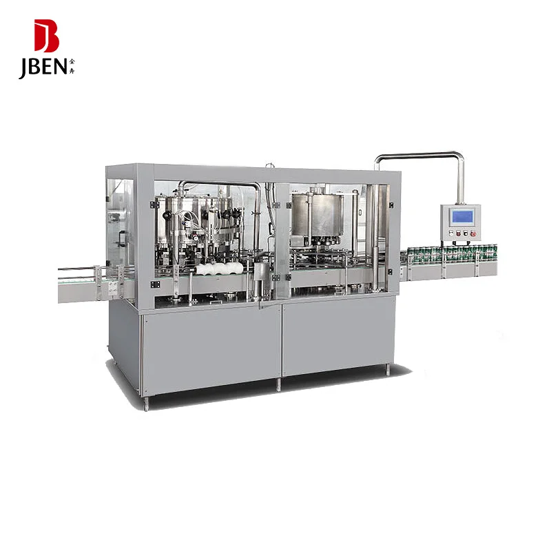 Fully Automatic 2 in 1 Beer Can Bottling Line Aerosol Can Filling Equipment Beer Filling Machine