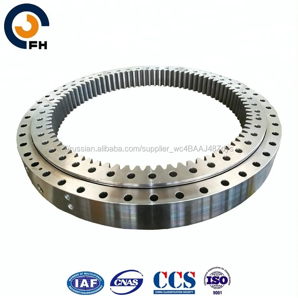 Высокое качество большой диаметр однорядные контакт шариковый подшипник