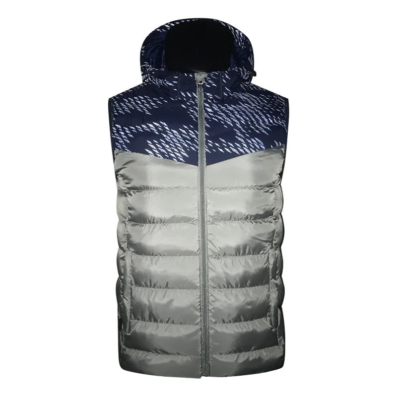 
Heating Padded Waistcoat Factory Inventory Custom LOGO Color Matching Fashion Winter OUTER Wear 100%polyester Chinese Style 1pcs 