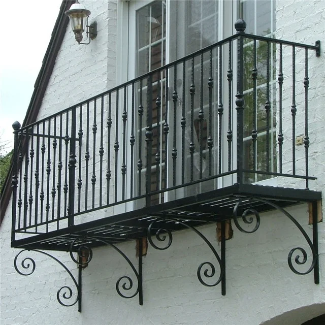 Exterior wrought iron railing/veranda railing/balcony railing