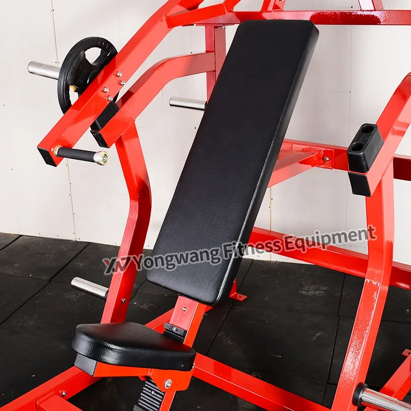 Commercial Gym Fitness Equipment Plate Loaded Iso-Lateral Incline Chest Press