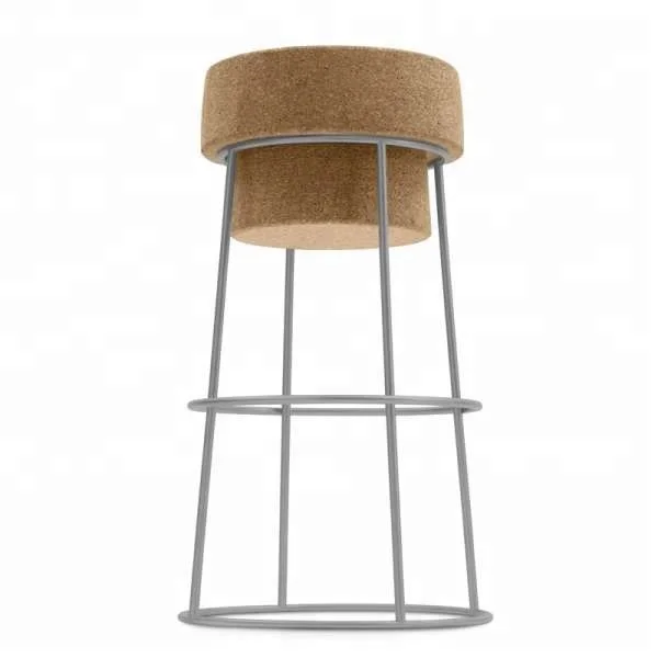 2024 new design cork chair decoration for the bar