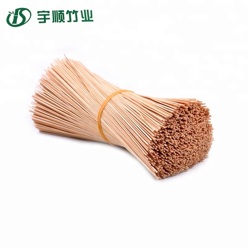 
1.3 mm x 9 inch High Quality Round Raw Bamboo Incense Sticks With Best Price 