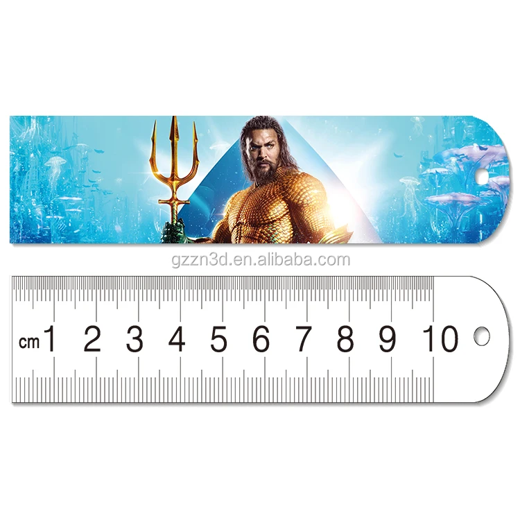 OEM PET Plastic Rulers Printed , 3D Custom Lenticular Printing Measuring Straight Ruler