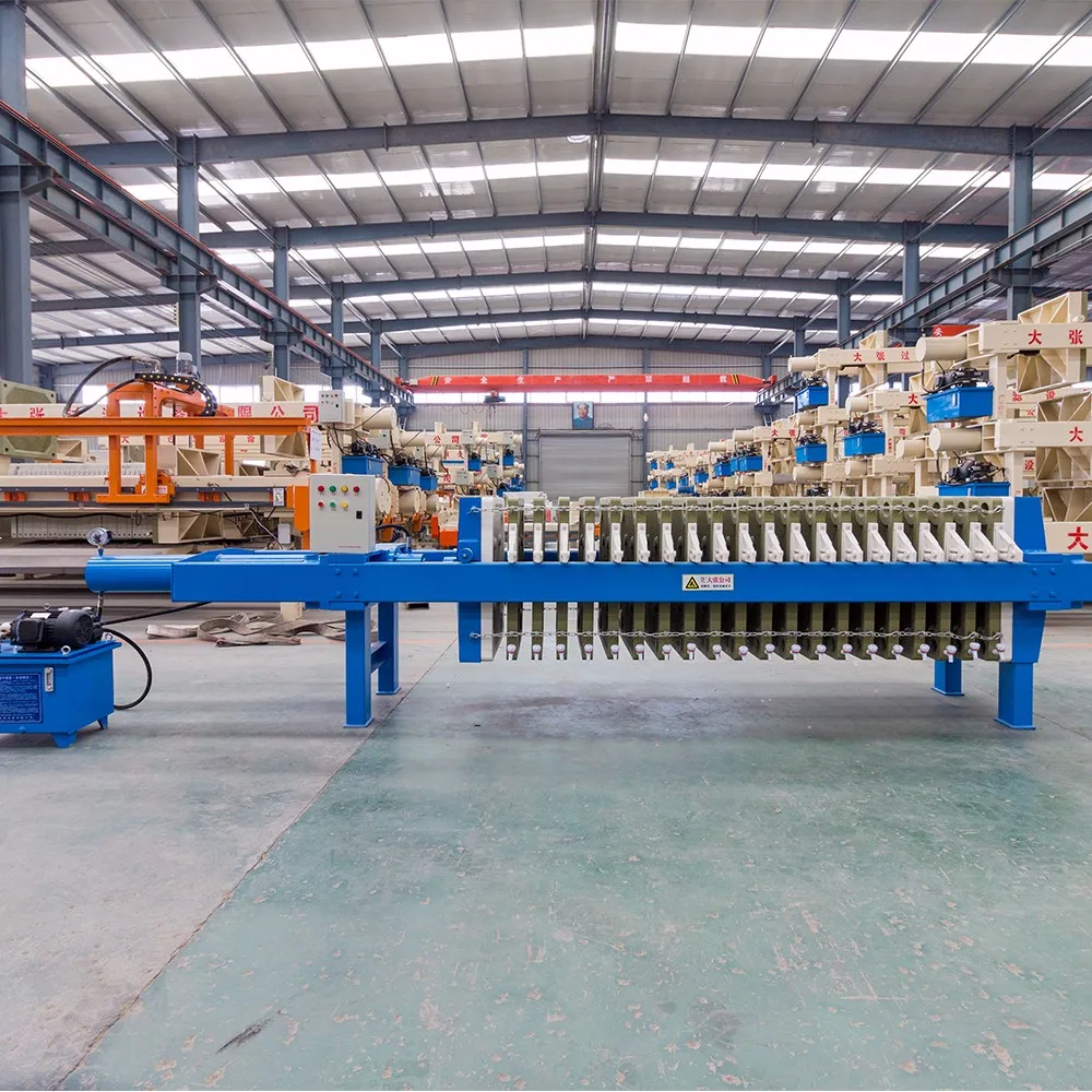 Once Quick Open Sludge Dewatering Filter Press Waste Water Treatment