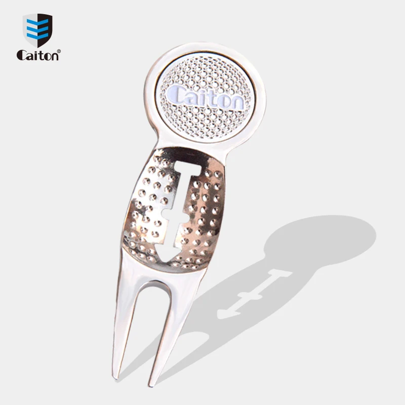 Caiton  Ball Marker Ball Liner Plus Golf Repair Tool Pitch Fork golf divot tool