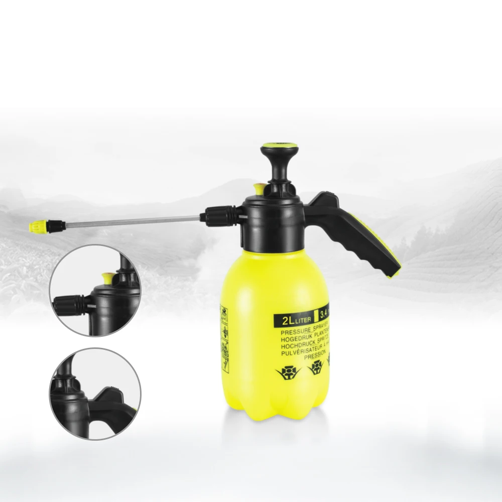 China custom 2L plastic spray bottles bulk with long nozzle