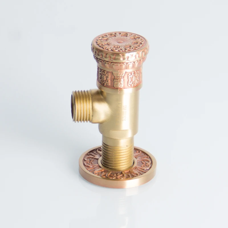 Deluxe Two Way Valve Brass Angle Valve Kitchen Fittings Stop Cock Valve