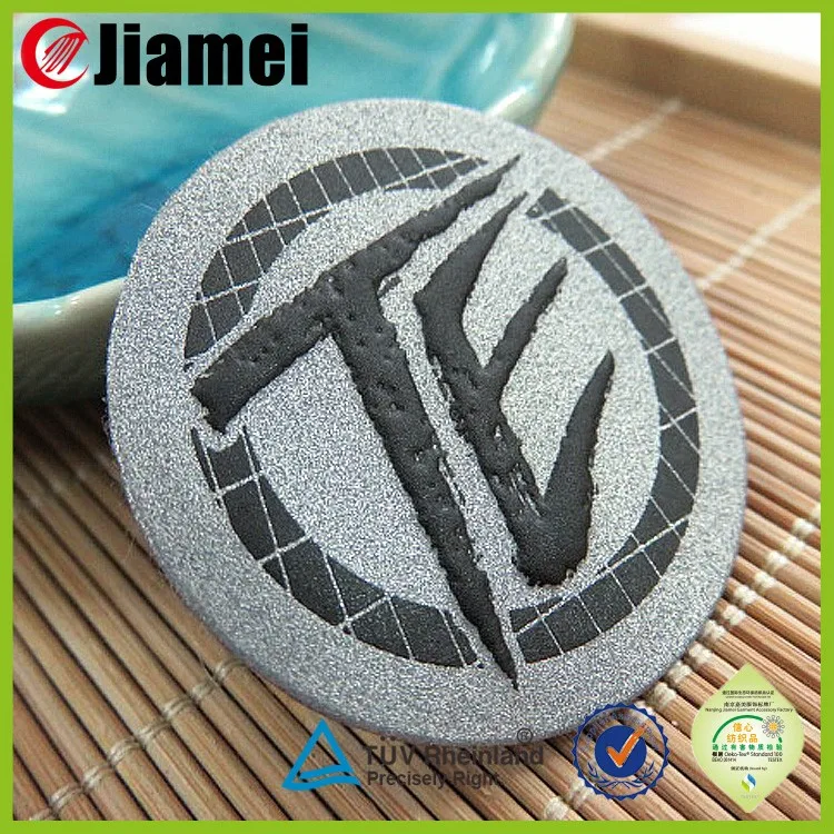 Hgh density Fashion New products letter reflective patches