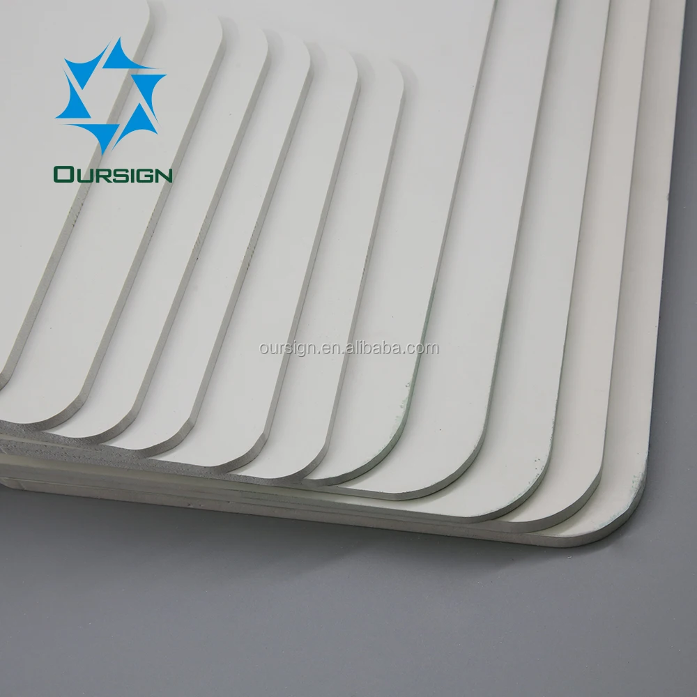 Forex PVC Sheet/White and hard PVC Sheet/ PVC Foam Skirting Board