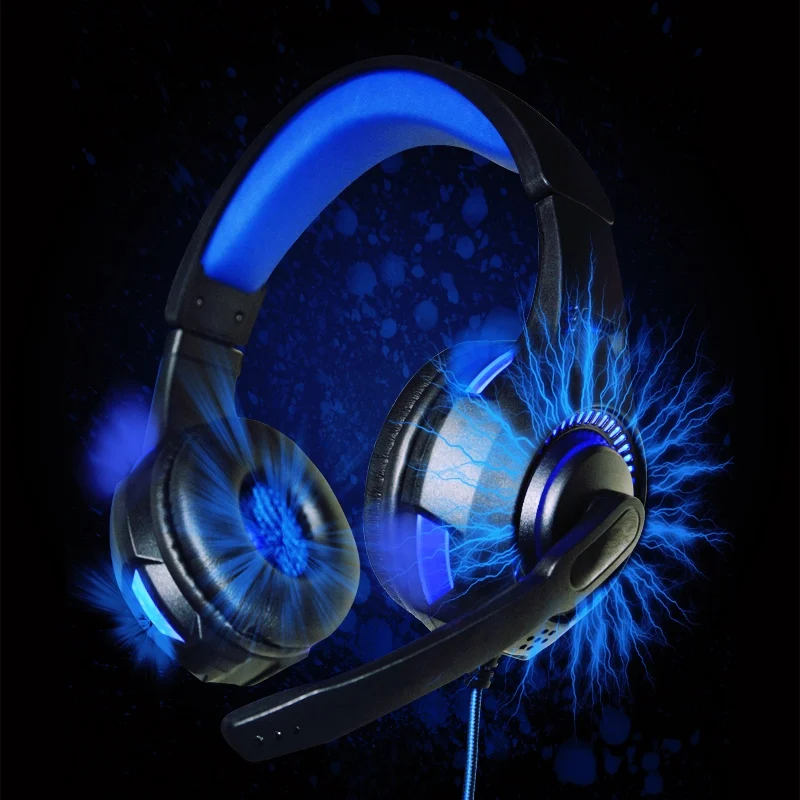 Стереонаушники со светодиодной подсветкой для геймеров Xbox One 360 с микрофоном 7 1 игровая гарнитура