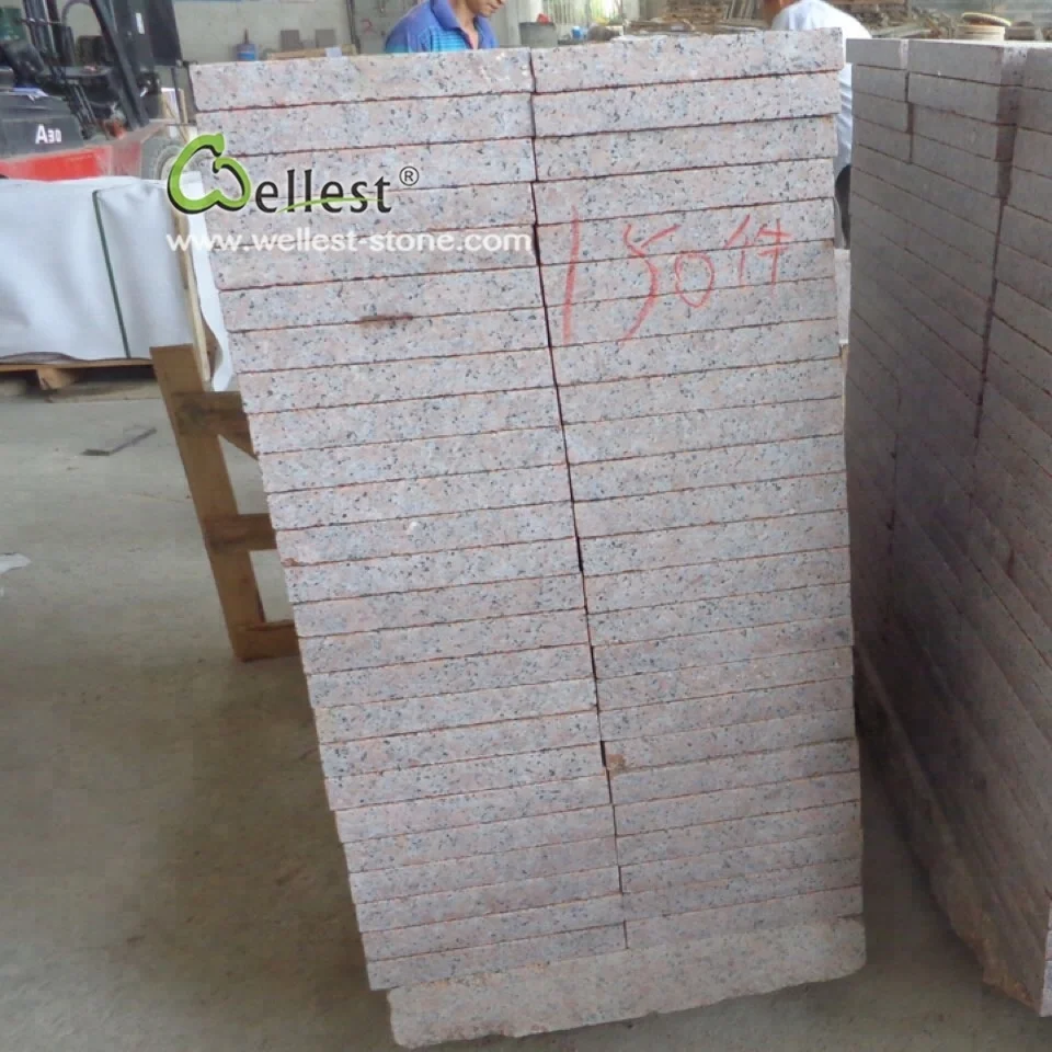 Maple red g562 flamed patio paving slabs granite tiles 40x60