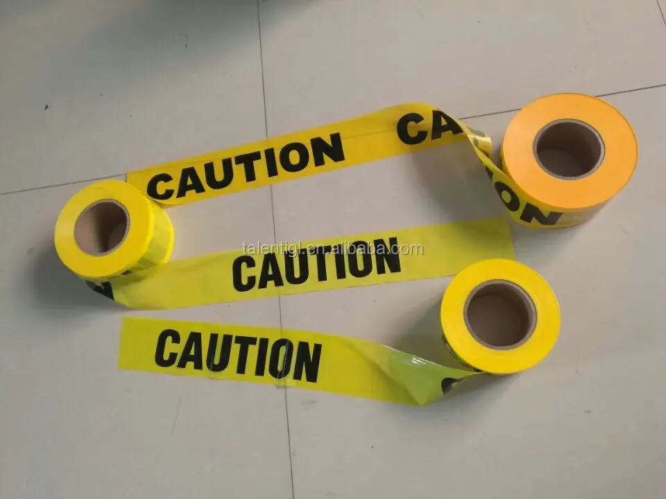 
Professional PE Barrier Tape Non detectable underground warning tape 