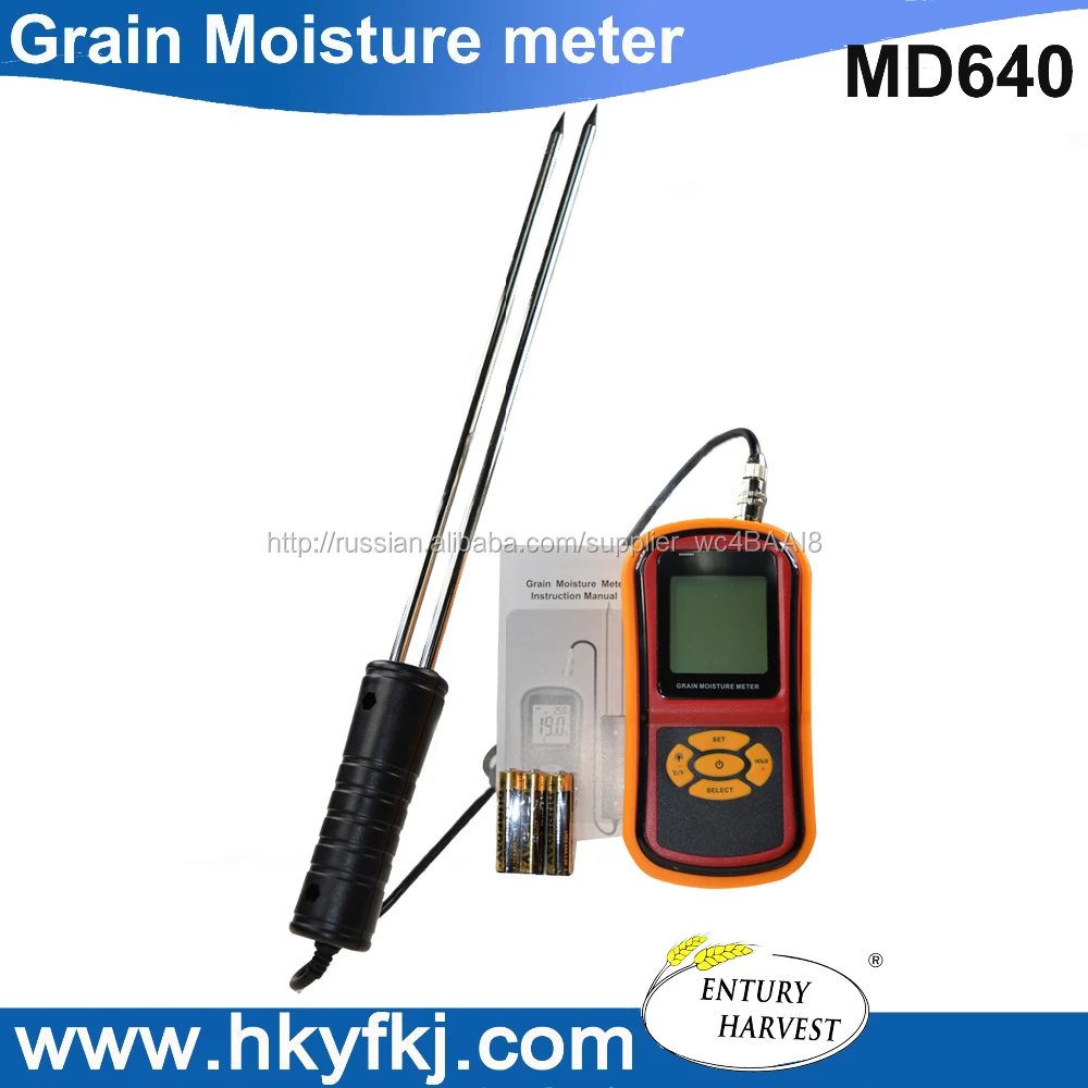 Портативный кукуруза рапсовое зерна анализатор влажности с датчиком температуры