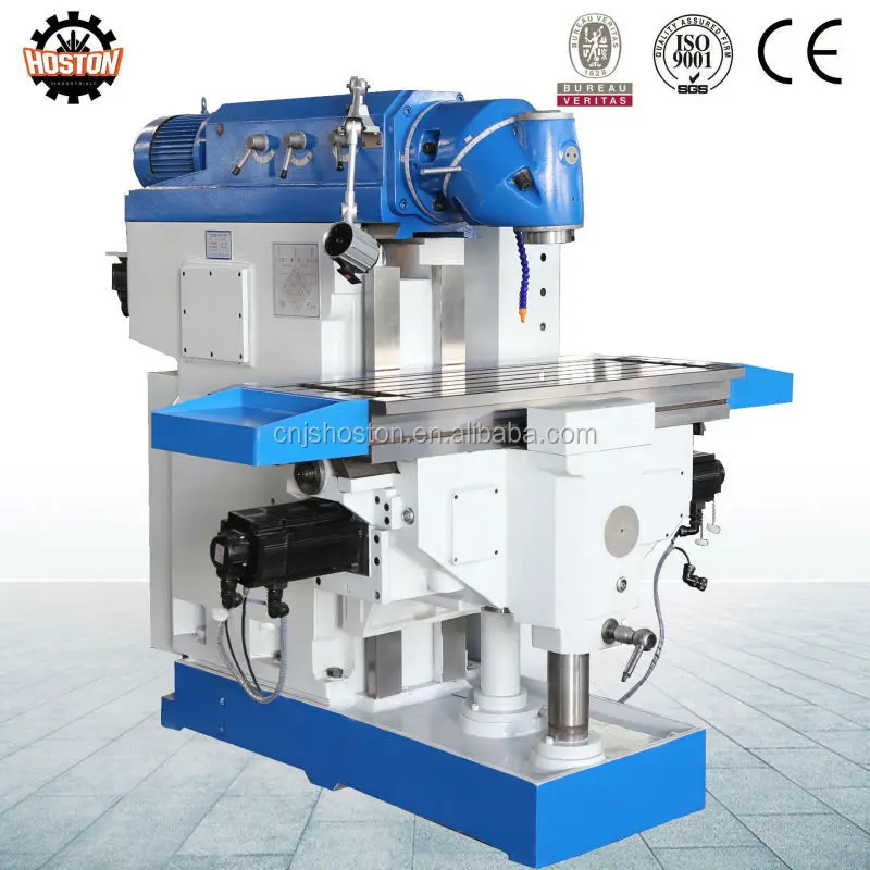 Hoston Large universal vertical ram turret milling machine