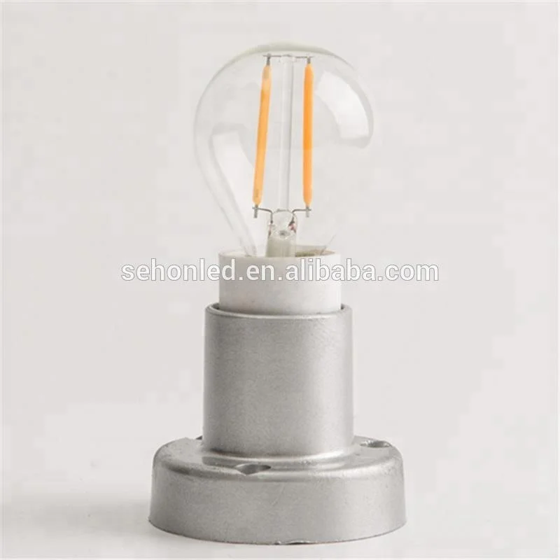 LED Globe Bulb G45 2W E26 Dimmable LED Filament Bulb