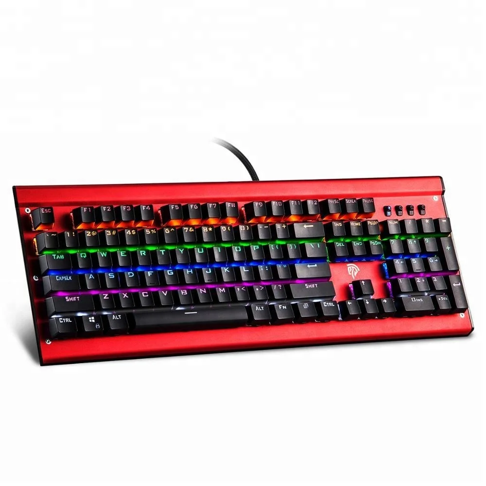 Профессиональные Механические RGB Ноутбук игровой клавиатурой с подсветкой фабрики