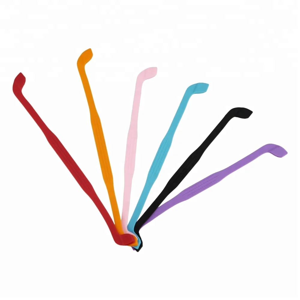 High Quality Adjustable Wire Rope Silicone Rubber Sunglasses Strap Sport Glasses Strap