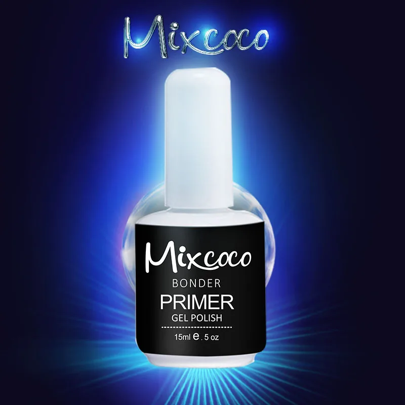 Factory direct wholesale Mixcoco bonder primer  gel polish no acid PH bond uv nail polish