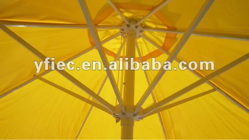 Aluminum Outdoor umbrellas for outdoor cafes