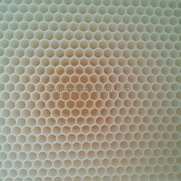 good quality 8mm 10mm 12mm diameter nomex plastic pp honeycomb core holycore