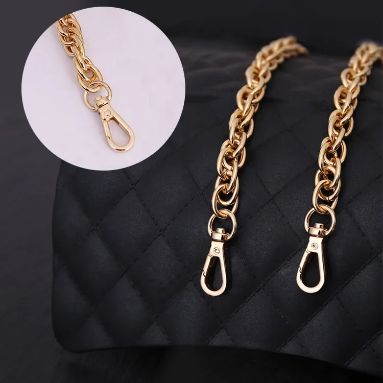 Fashion Handbag Strap Chains For Bag Metal Shoulder Strap