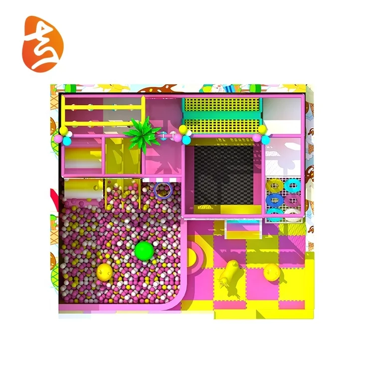Factory supply playground multi projects color baby indoor soft play equipment for children