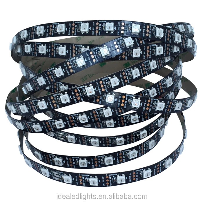 
Addressable SMD 5050 WS2812b IC digital led strips 60 leds/m 