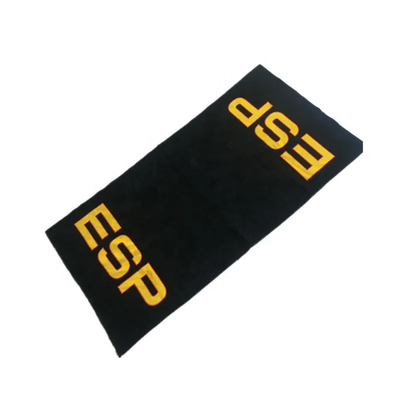 Custom Silk Screen Printed cotton  Beach/Sports towel