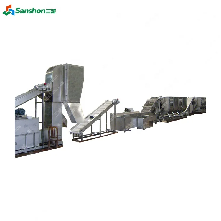 China Green Peas Frozen Processing Machines,Beans Quick Freezing Production Line
