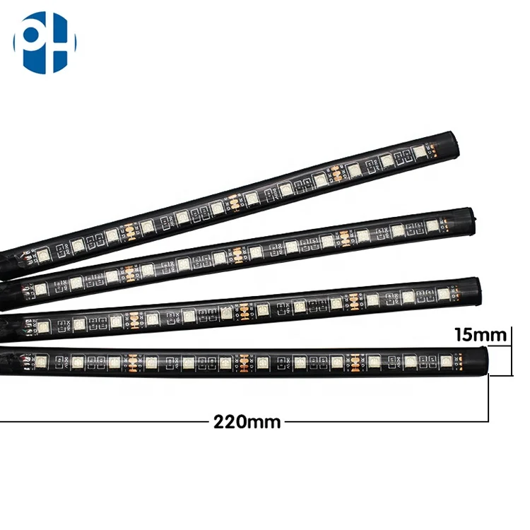 Car Interior Atmosphere Foot well Strip Light USB Charger Decor Lamp strip