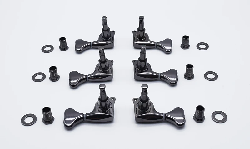 
High-Quality Guitar Parts Acoustic Guitar Tuning Pegs Die-cast Machine Heads Fish Tail Handle 