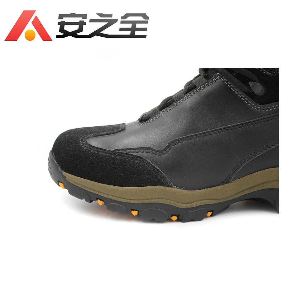 Cool Steel Toe Water-proof Slip Oil And Gas No Lace Safety Shoes
