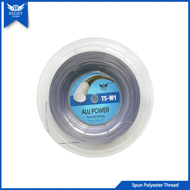 Wholesale High Quality KELIST Alu Power Polyester Tennis String For Gauge 1.25mm/16L 200m
