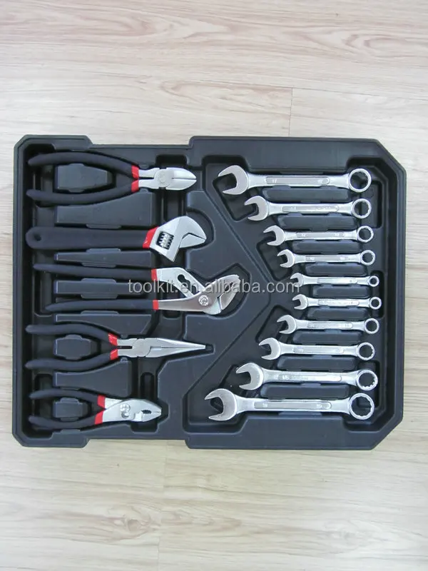 186 pcs kraftwelle tool trolley case,kraftwelle germany tool trolley
