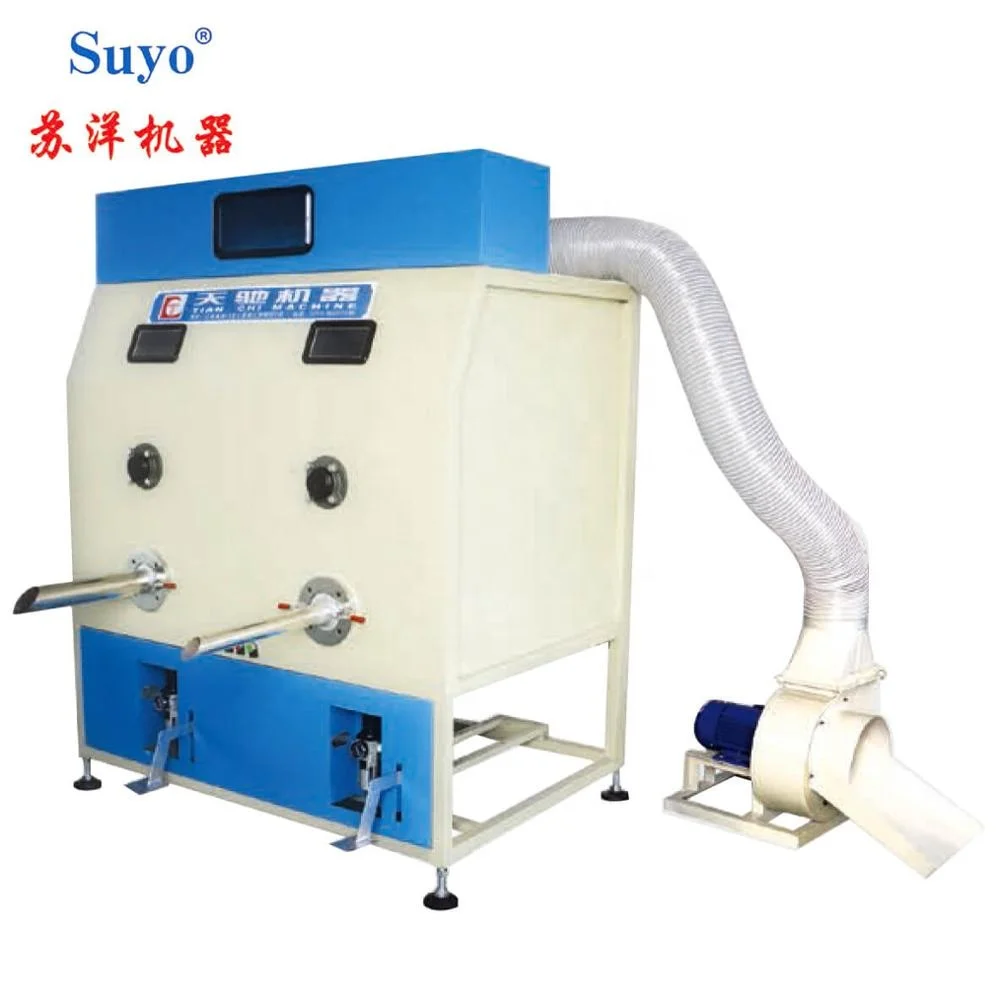 
TCCM-1250-1 Automatic Plush Toy Feather Pillow Filling Cotton Stuffing Machine 