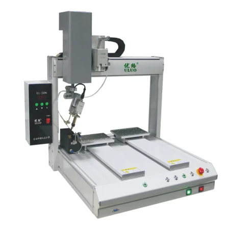 Soldering robot PCB soldering Double working places selective soldering machine led module soldering machine