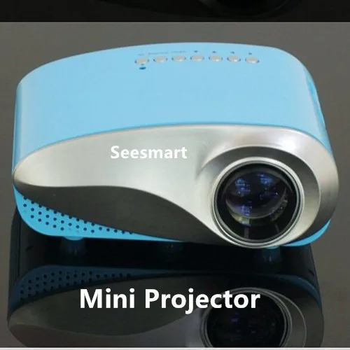 Christmas Sale RD-802 Mini Pico Portable Projector Full HD Home Theater Support For HDMI AV VGA TV