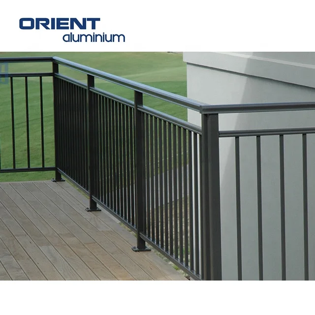  Balcony Aluminum Railing Aluminium Stair Manufacturer Modern Design Handrail &