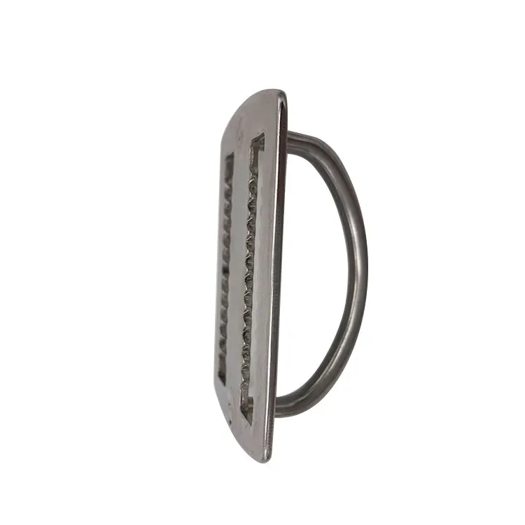 High Quality 304 Stainless Steel Metal diving,  Weight Belt Keeper with D-ring diving equipment~